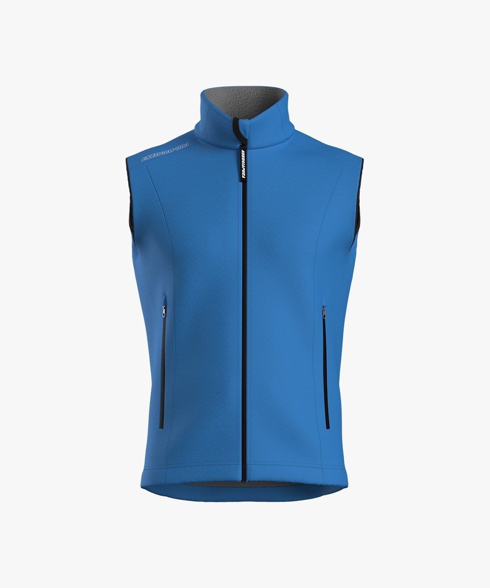 GILET ONE COLOR TURCHESE