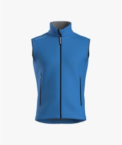 GILET ONE COLOR TURCHESE